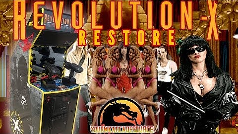 Revolution X Arcade Machine Restoration - Part 3 - Control Panel Rebuild