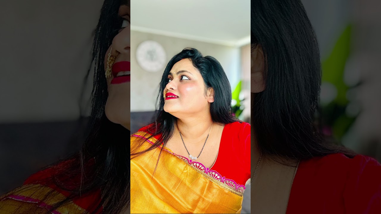Wearing saree in Germany for Teej | Indian in Germany