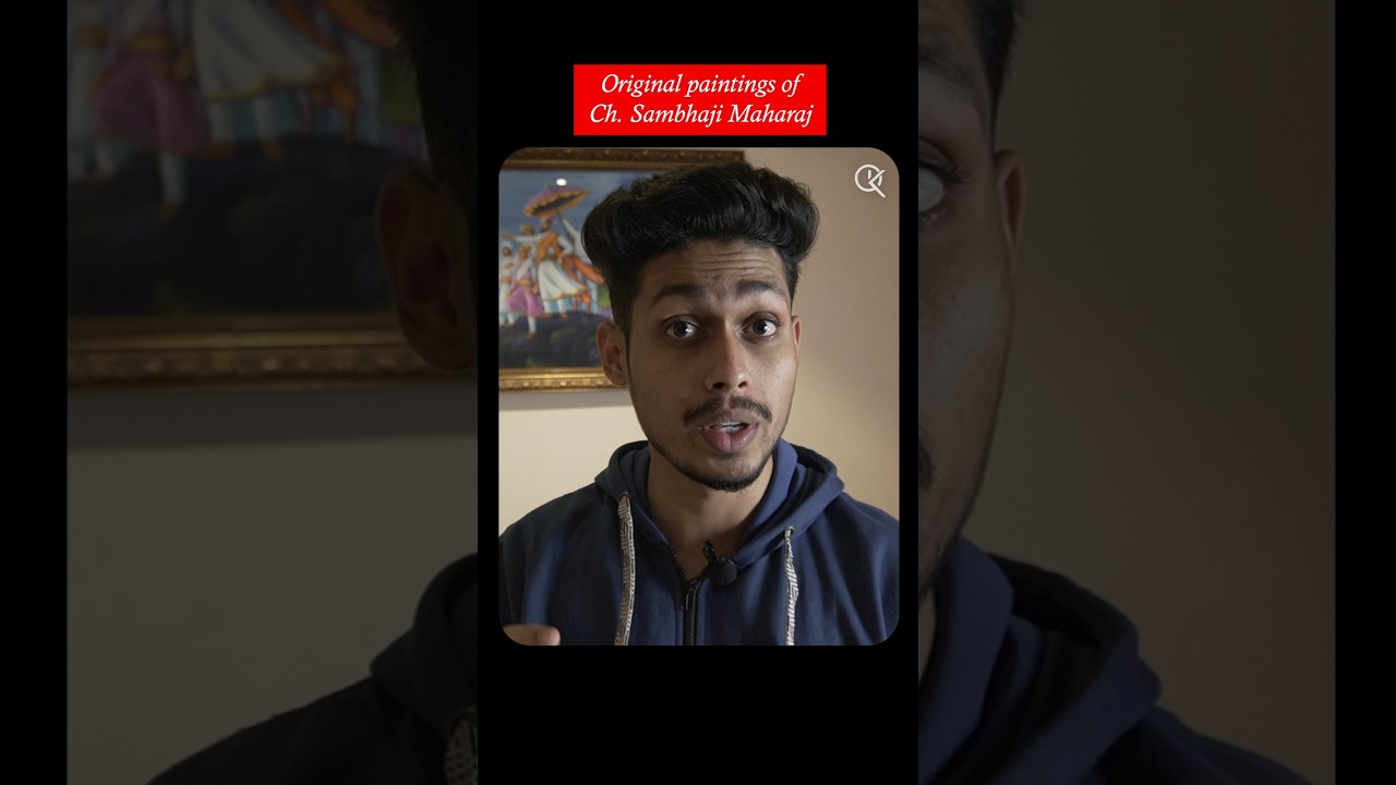 3 Unknown & Original Paintings of Ch. Sambhaji Maharaj 🙇🏻‍♂️