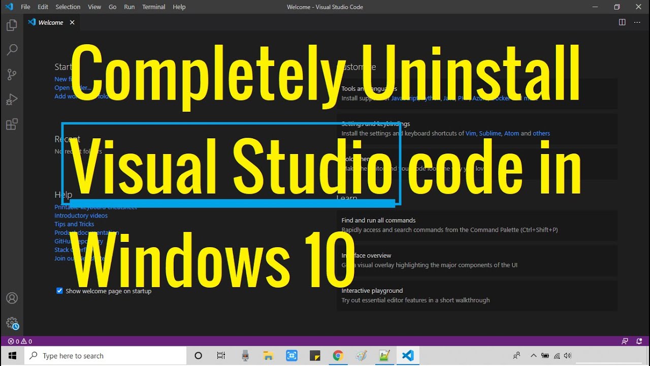 ลบ registry  2022 New  How to completely uninstall Visual Studio Code from windows?