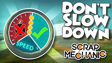 IF YOU SLOW DOWN YOU EXPLODE RACE! - Scrap Mechanic Multiplayer Monday Challenge