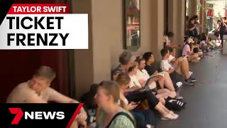 Queues Form Around Tickettek Offices Amid Final Eras Tour Sale 7 News Australia