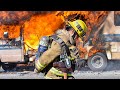 LAFD RV Fire: Task Force 66 (Chesterfield Square)