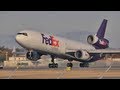 Fedex md11 gorgeous takeoff