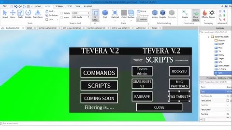 Roblox Making a EXPLOIT GUI!