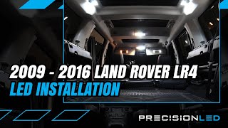 Career Overview Land Rover LR4 LED Interior How To Install - 2nd Gen | 2009-2016
