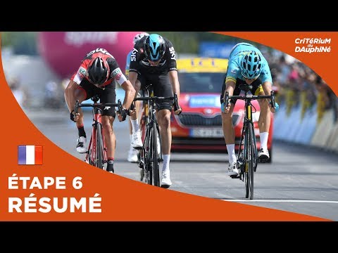 Résumé - Étape 6 - Critérium du Dauphiné 2017