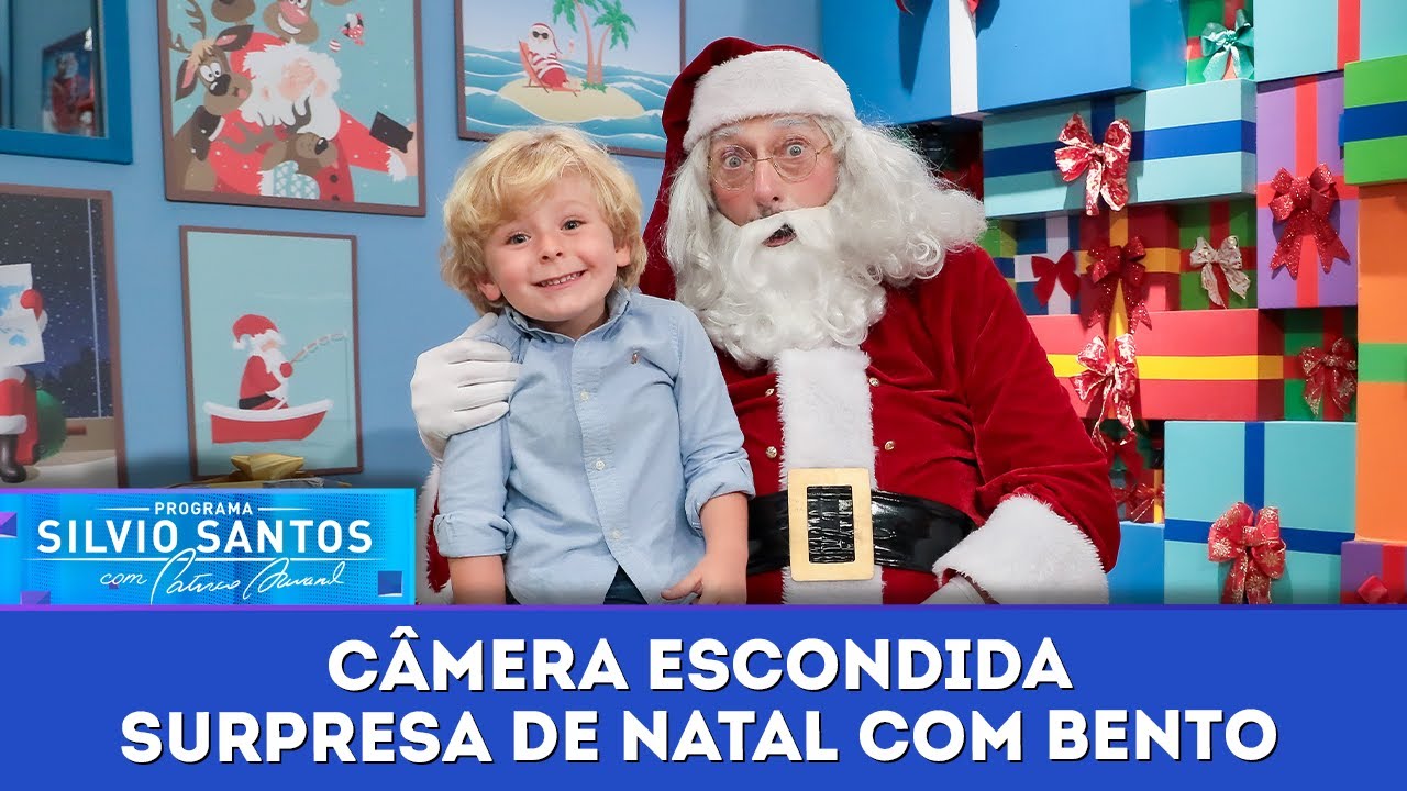 Surpresa de Natal com Bento | Câmeras Escondidas (24/12/23)