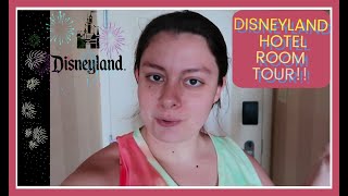 DISNEYLAND HOTEL ROOM TOUR & RIDING FUN RIDES!!(California/Disneyland Travel Diary)