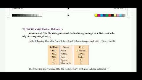 12th comp. Science ch 13 python and csv files part 5