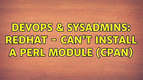 DevOps & SysAdmins: RedHat - Can