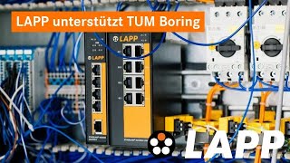 LAPP unterstützt TUM Boring - Innovation in Tunneling bei Elon Musks Wettbewerb
