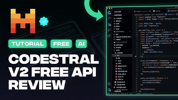 Codestral-V2 (Free API) - Cursor AI & Bolt.new FREE Alternative