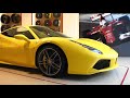 Ferrari 488gtb  supercar  showroom  new delhi