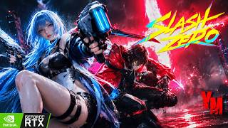This New Cyberpunk Action Game Is Absolutely Insane | SLASH ZERO Demo | 4K