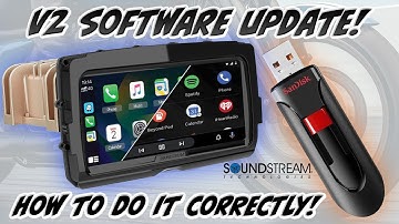 Must Watch! How to Properly Download and Update the Software on the New Soundstream V2 Radio