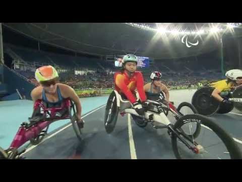 Athletics | Women's 1500m - T54 Round 1 heat 2 | Rio 2016 Paralympic Games