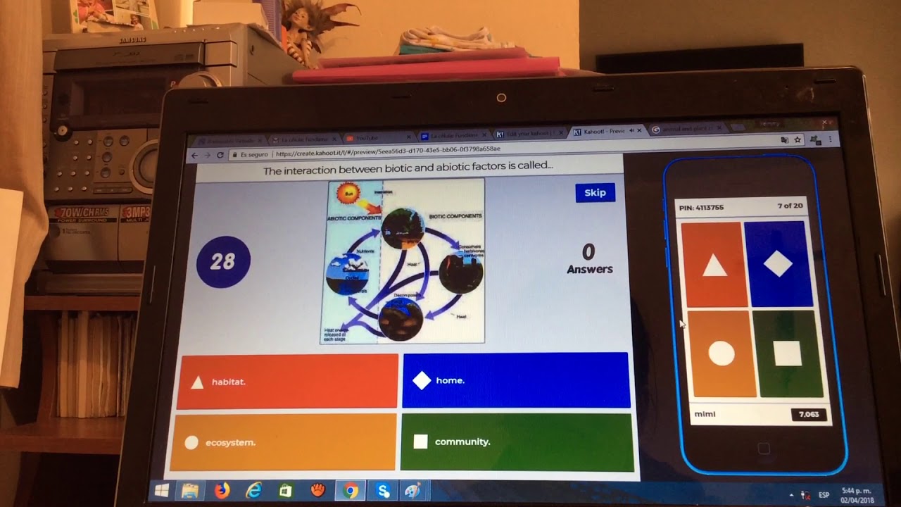 Kahoot The cell quiz. YouTube