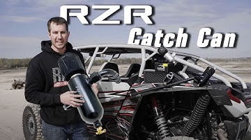 RZR Turbo XPT & PRO OIL CATCH CAN From RPM SxS! She