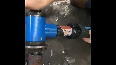 Electric pneumatic inner expansion type stainless steel pipe beveling pipe chamfering machine