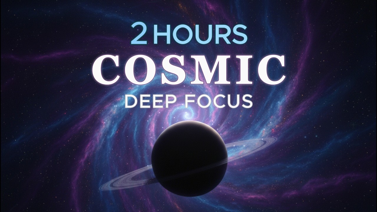 2 Hours Cosmic Ambient | Deep Work & Focus (초집중을 위한 코스믹 앰비언트)