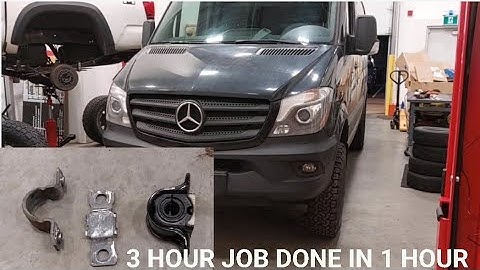2018 Mercedes Sprinter Swaybar Bushings Replacement