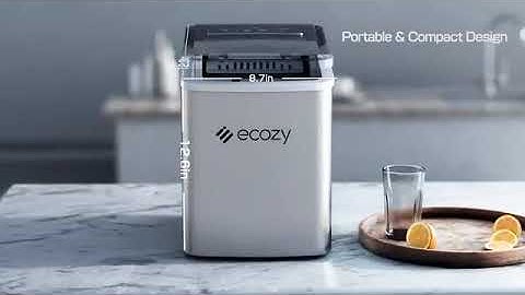 ecozy Portable Ice Maker Countertop 260A
