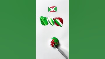 What color do mixed flags make? #satisfying #colormixing #flagmixing #mixingcolors #magicolor #asmr