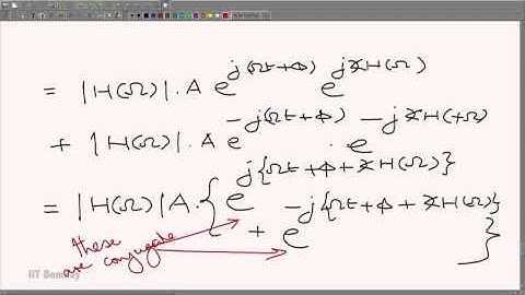 EE210x S207 One Sinusoid going through a Linear Shift Invariant System IIT Bombay