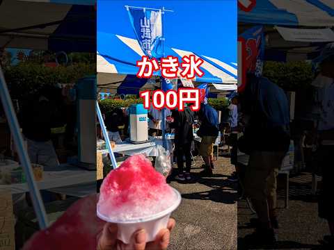 激安🩷🍧かき氷100円🍚いわし丼500円🩷✨2025年7月26日🍀山武市サマーカーニバル