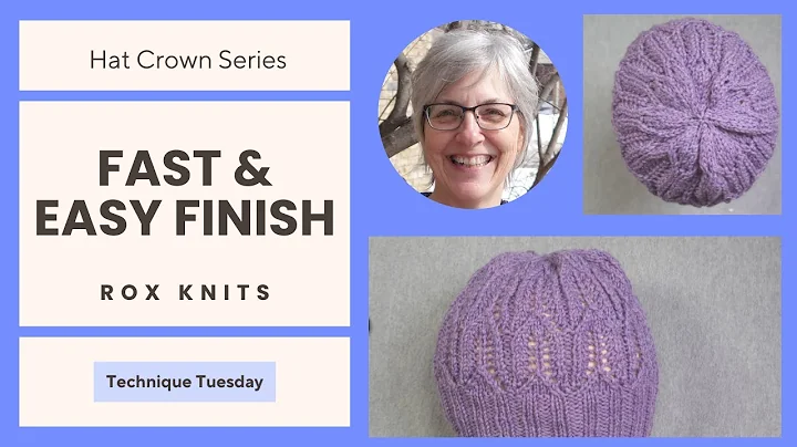 Easy Hat Crown  -- Works With Any Stitch Pattern /...