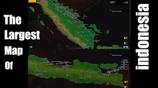 Map SuJaLi (Sumatra Jawa Bali) ETS2 1.41 (Big Map Mod)