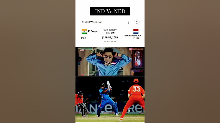 india vs Netherlands funny video in cricket Indian score 410 for 50overs Netherlands 250 for all out