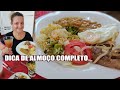 ALMOÇO COMPLETO SIMPLES E BARATO   RECEITAS DA ROSA