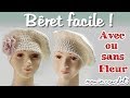 Comment faire un beret pour femme facile au crochet  pas à pas, tuto, diy Bonnet