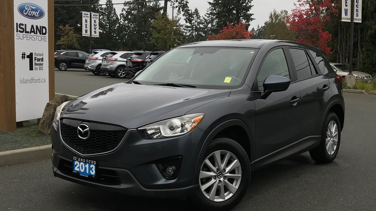 2013 Mazda CX5 W Moonroof Backup Camera AWD Review  Island Ford   YouTube