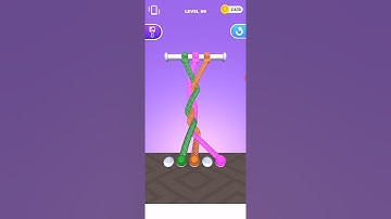 Tangle Master 3D solution Gameplay levels 61 to 75 Walkthrough