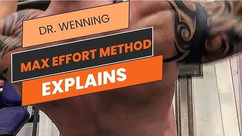 MAX OUT💪💪💪💪 the max effort method