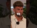 Part 2 of tom getting outed by maya jama loveisland worldofloveisland loveislanduk