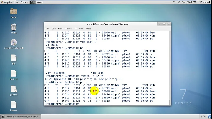 Lecture5(RH134)-Manage Priority of Linux Processes