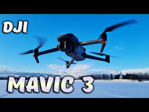 DJI MAVIC 3 -- Просто ТОПовый дрон! -- 5-1К-  датчики на 360гр-  2 камеры-