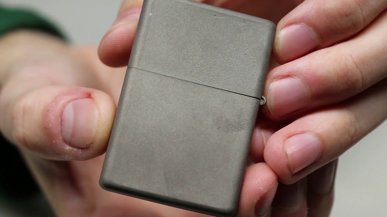 $1,000 Solid Zippo - YouTube