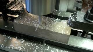 LMS SX2 rigid column mini mill cnc conversion first cuts (early revision)