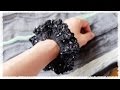 シュシュの作り方・編み方／100均キラキラ糸でレース風に☆　diy crochet scrunchie tutorial