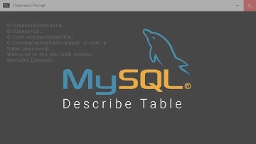 MySql  Tutorial | Describe Table