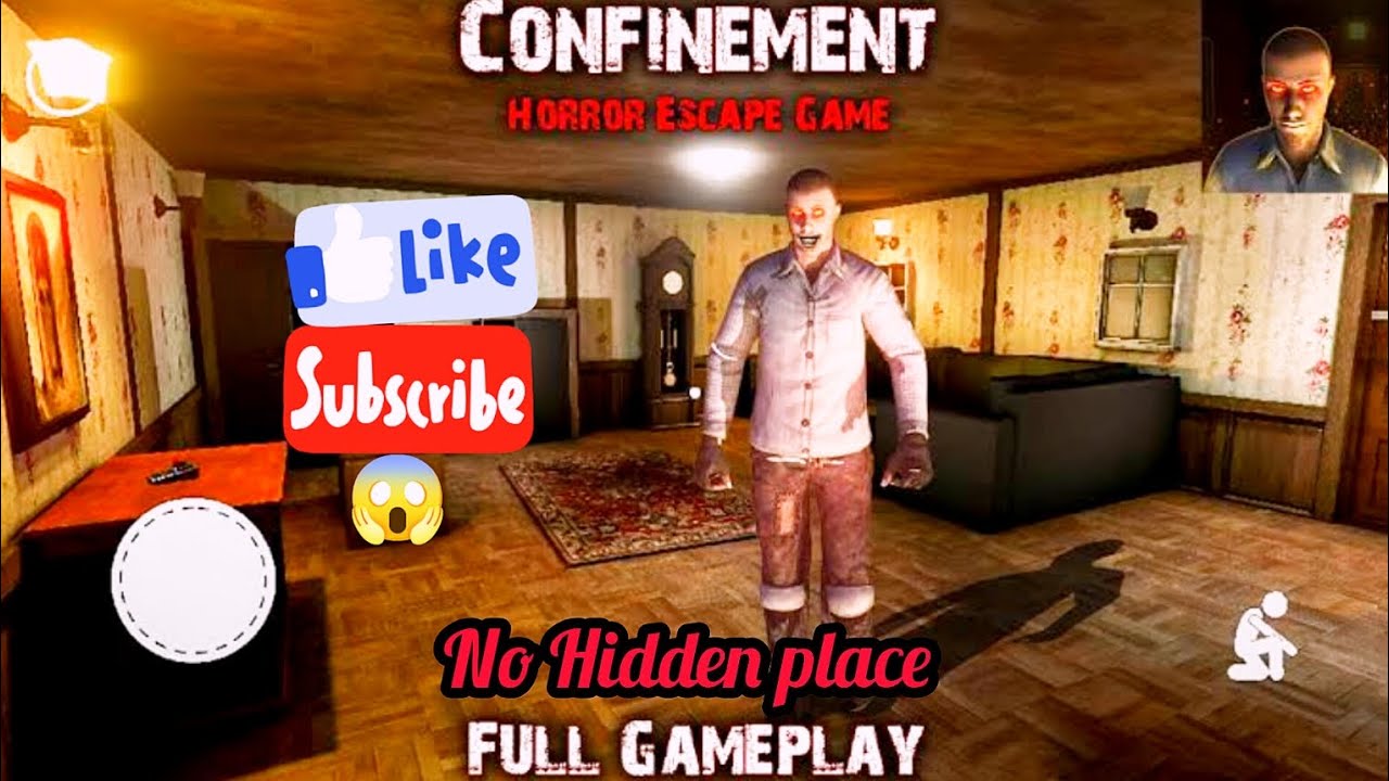Confinement Horror game | Full gameplay 