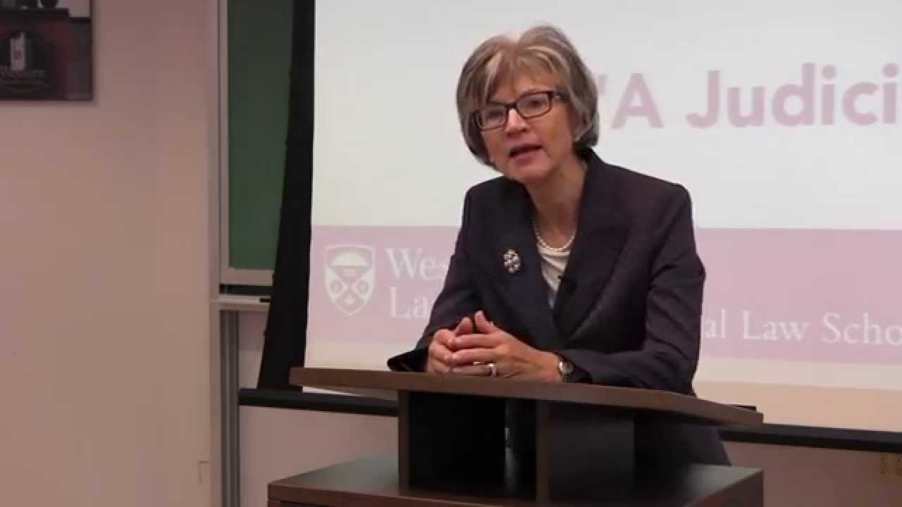 The Right Honourable Beverley McLachlin, Chief Justice of Canada, 