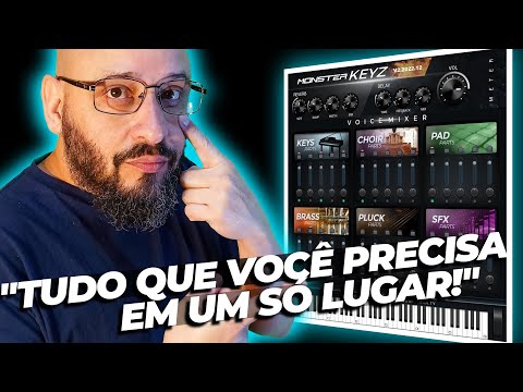 "Monster Keys" 30 Timbres Diferentes / Esse é Necessário / #ProduçãoMusicalFácil