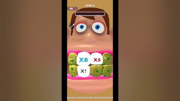 Teeth Runner - All Levels Gameplay Walkthrough Android,ios (Levels 6-7)