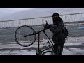 Biking in 13°F